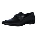 Calvin Klein Men's 'Sean' Black Leather Loafers