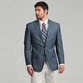 Sean John Men's 2-button Linen Blend Sport Coat
