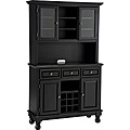 Premium Buffet with Granite Top and Hutch