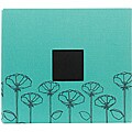 American Crafts Green Poppys Patterned Postbound Album