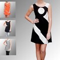 AtoZ Women's Turkish Cotton Mod Mini Dress