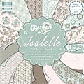 First Edition 'Isabelle' 8-inch Scrapbook Premium Paper Pad
