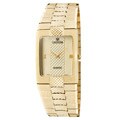 Croton Men's 'Croton' Textured Goldtone Brass Watch