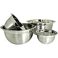 Prime Pacific Stainless Steel Euro Style Bowl (Set of 4)