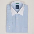 Haspel Men's Striped Dress Shirt