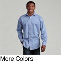 Thomas Dean Men's Plaid Woven Shirt