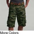 Burnside Men's Camo Ripstop Cargo Shorts