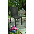 Mykonos Grey Stackable Chairs (Set of 4)