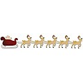 Sizzix Sizzlits Decorative Strip 'Santa Sleigh with Reindeer' Die