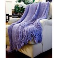 Charlotte Acrylic Ruffle Throw