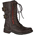 Newway by Beston Women's 'legend-02' Brown Combat Boots