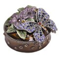 Cristiani Antique Butterfly Crystal Box