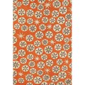 Alliyah Handmade Coral Rose New Zealand Wool Rug (8'x10')