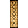 Africana Beige Rug (2'3 x 7'3)