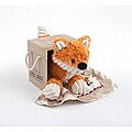 Baby Aspen Fox in a Box Plush Fox Lovie Gift Set