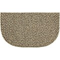 Calliope Slice Berber Khaki Rug (1'6 x 2'5)