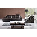 Sidney 3-piece Adjustable Backrests Sectional with Chaise and Chair Set