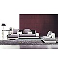Theo Grey/ White 4-piece Sectional with Chaise Set