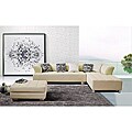 Rachelle 3-piece Sectional with Chaise and Ottoman Set