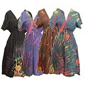 V-neck Tie-dye Dress (Nepal)