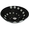 Black Spot Vessel Sink