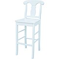 Empire White 30-inch Stool