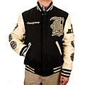 Hudson Outerwear Men's Brooklyn Wool/ Leather Varsity Jacket