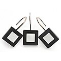 Waverly Mirror Onyx Shower Curtain Hooks