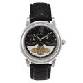 Lucien Piccard Men's Black and White Automatic Watch