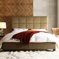 Sarajevo Brown Sugar Corduroy King-size Bed