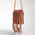 Fringed Leather Crossbody Bag (Morocco)