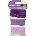 Sew Ribbon 6-Yard Purple Ribbon