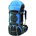 Alpinizmo by High Peak USA Everest 65+10 Hiking Backpack with Detachable Toplid