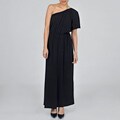 AnnaLee and Hope Women's One-shoulder Maxi Dress