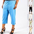 Salem Straits Women's Cotton Capris