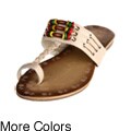 Lasonia Women's Toe Loop Sandals