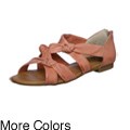 BC Footwear Women's 'Sleep Under the Stars' Leather Sandals