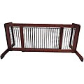 Merske Walnut Free-Standing Step Over Gate
