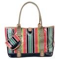 Franco Sarto Tosca Striped Tote Bag