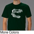Los Angeles Pop Art Men's T-Rex Dinosaur Cotton T-Shirt
