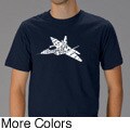 Los Angeles Pop Art Men's 'Need for Speed' Cotton T-Shirt