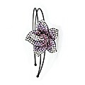 Kate Marie Purple Floral Headband