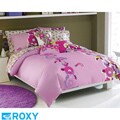 Roxy Hot House Floral Full/Queen-size 3-piece Duvet Cover Set