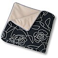 Crypton 'Bed of Roses' Black Throver (48 x 54)