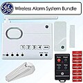 GE 45142 Door Window Sensor Wireless Alarm System Kit with Accessories