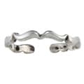 Sterling Silver Zig-zag Toe Ring