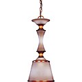 Cornelia Mini-pendant Newport Copper Finish with Autumn Haze Glass