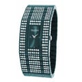 Haurex Italy Natrual Crystals Teal Blue Policarbonate Watch