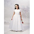 Sweetie Pie Girl's Ivory Flower Girl Dress