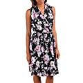 Stanzino Women's Floral Print Knee-Length Dress